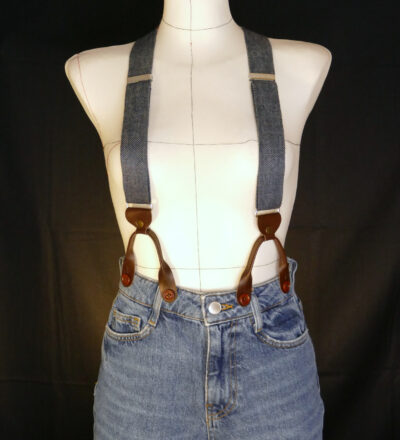 Szelki damskie do spodni jeansowe HB Atelier