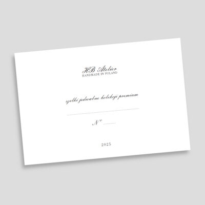 Edycja premium szelki jedwabne HB Atelier Dżentelmeni